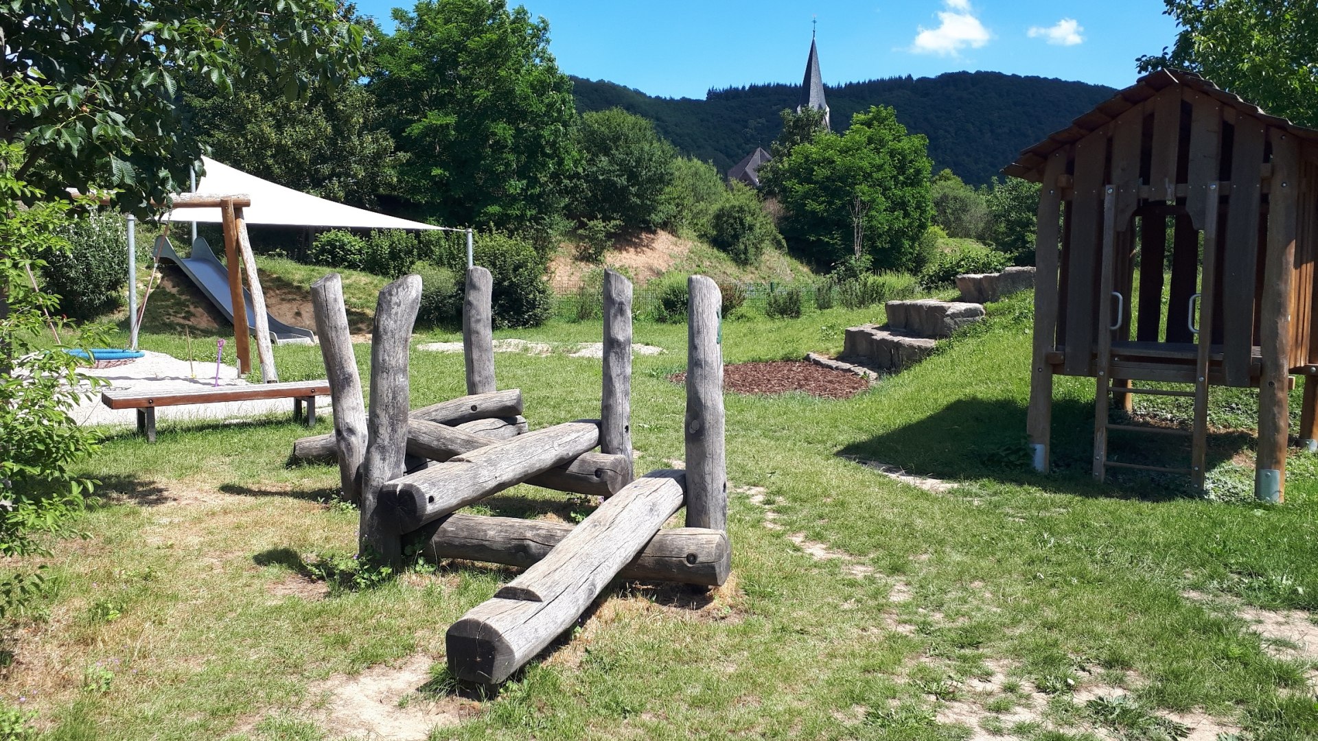 Spielplatz in der Flogt | © Thomas Becker Spielplatz in der Flogt | © Thomas Becker